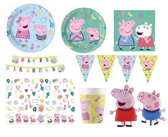 efficiëntie Enzovoorts Editor PEPPA PIG Party Supplies Tableware Decoration Plates Napkins - Etsy