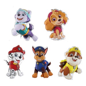 Paw Patrol Palloncino in Lamina Everest Skye Marshall Chase Rubble Grabo Italia