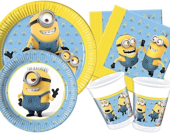 DESPICABLE ME MINIONS Party Supplies Birthday Dekoration