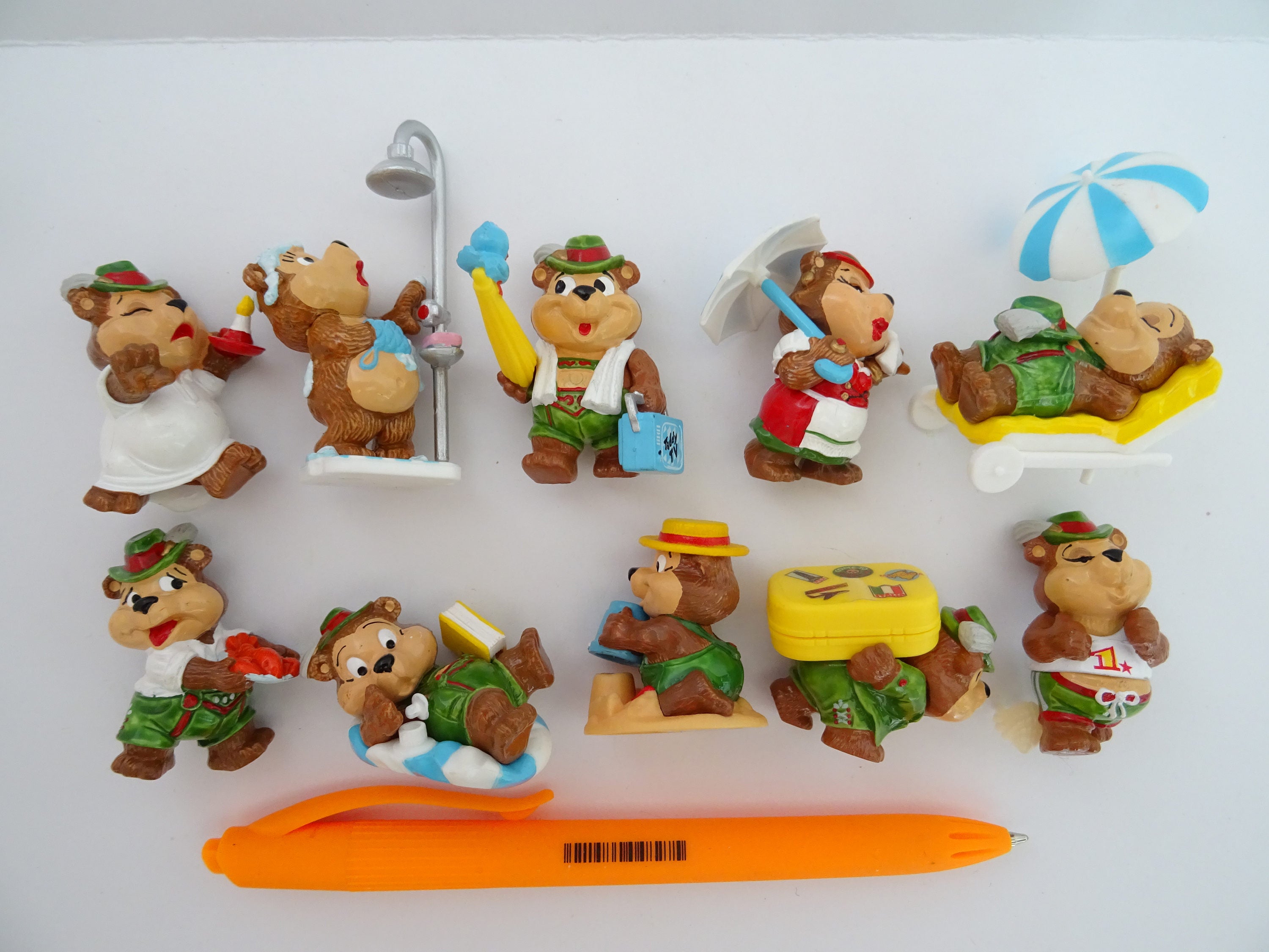 Luchtvaartmaatschappijen Mentor Dialoog Kinder Surprise Vintage Toys Complete Collectible 10 Figures - Etsy