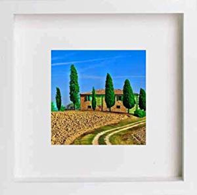 Lumartos Tuscan House Contemporary Home Decor Wall Art