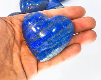 Embrace Harmony: Lapis Lazuli Heart for Peace, Health, and Spiritual Growth