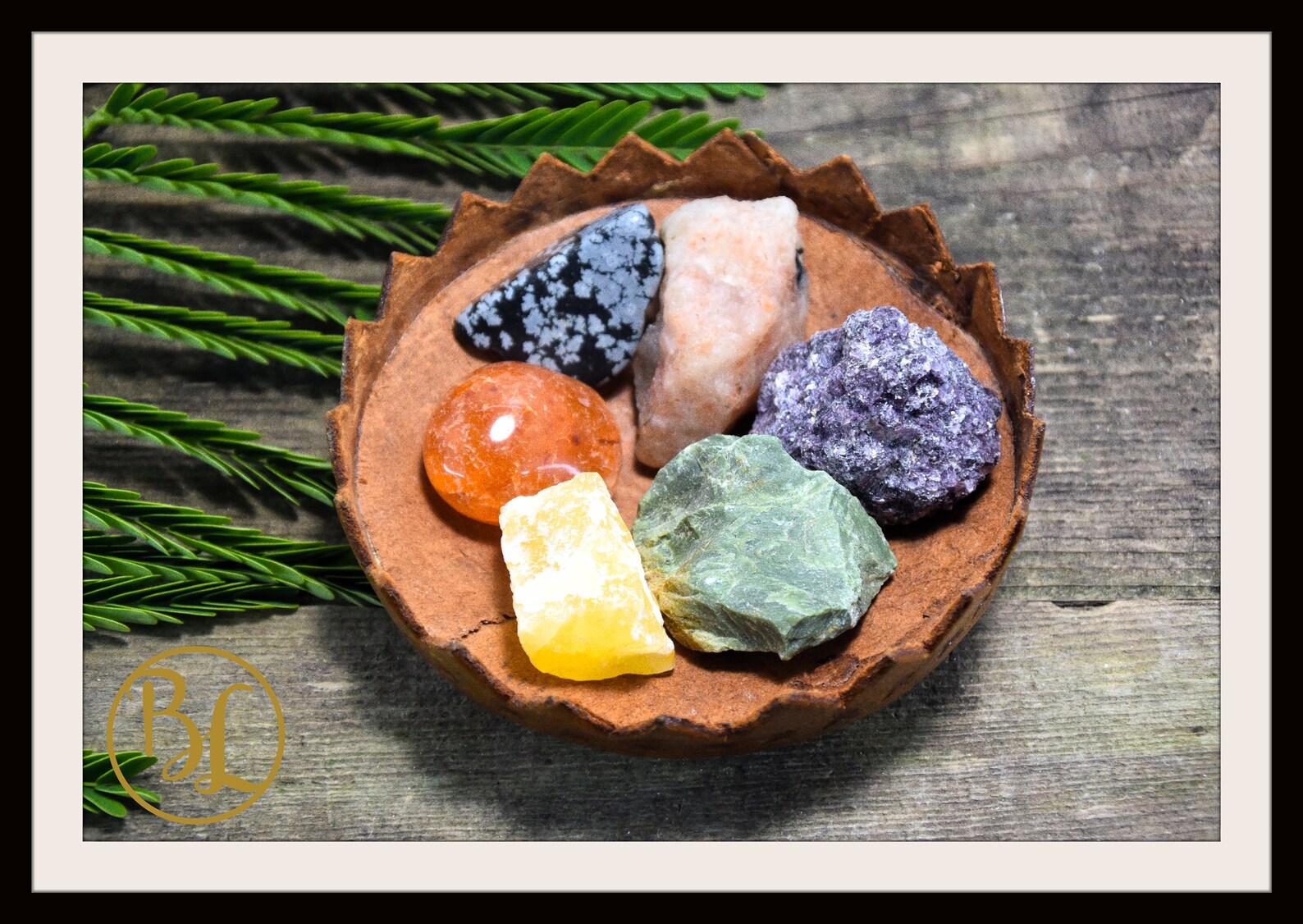 SACRAL CHAKRA Gemstone Kit 7 Healing Sacral Chakra Stones Set Etsy