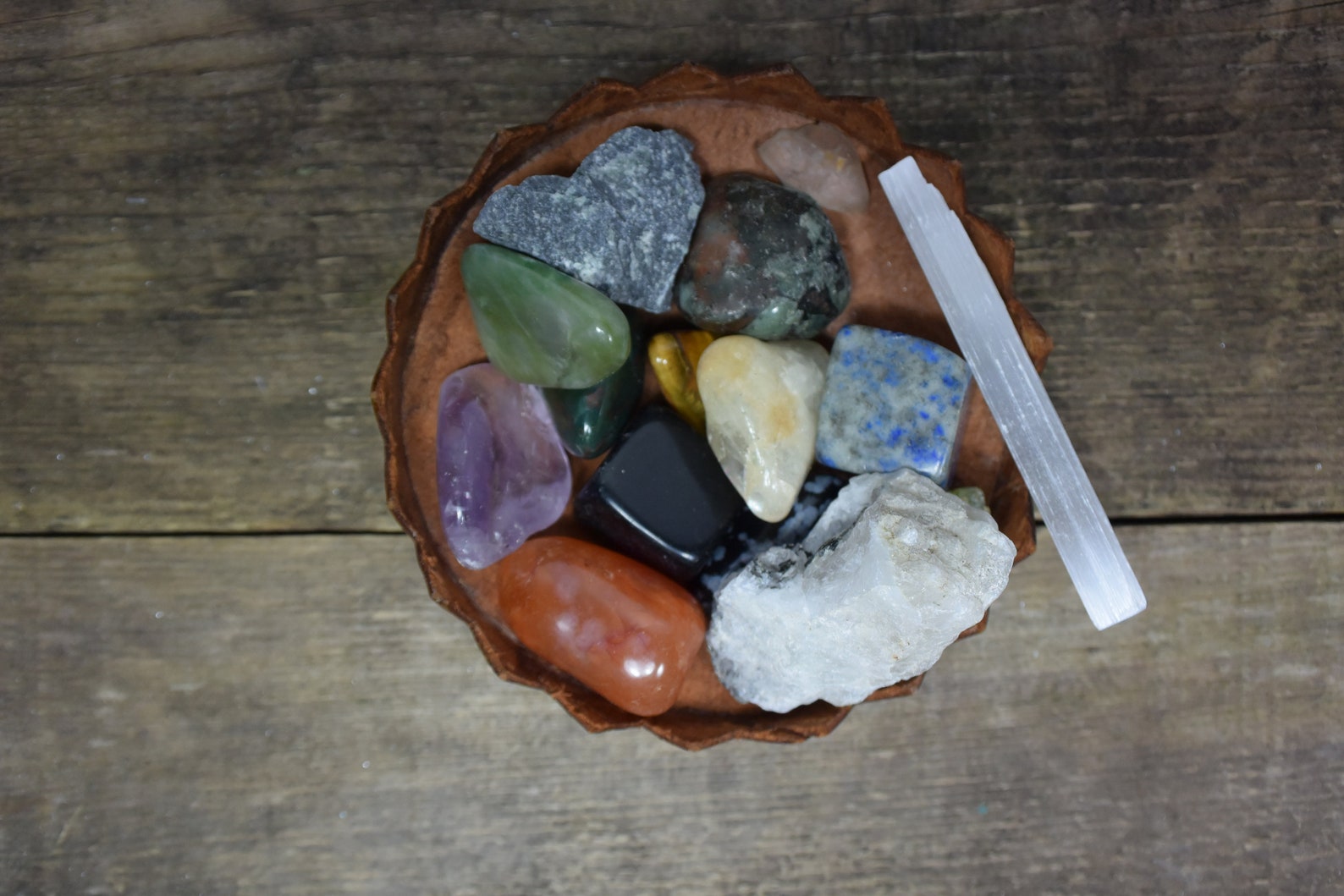 STOMACH Gemstone Kit 15 Healing Stomach Gemstone Set Healing | Etsy