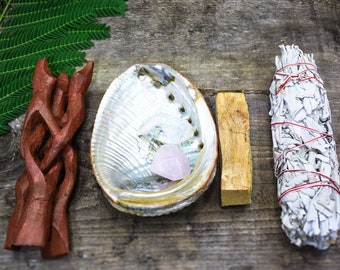 Embrace Harmony: Sage Smudge Kit for Cleansing
