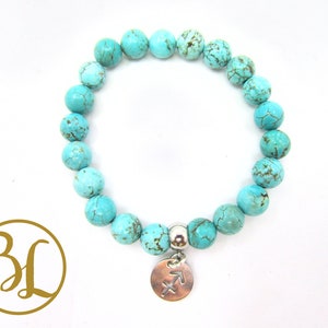 Sagittarius Gemstone Bracelet: Zodiac Charm, Healing Mala