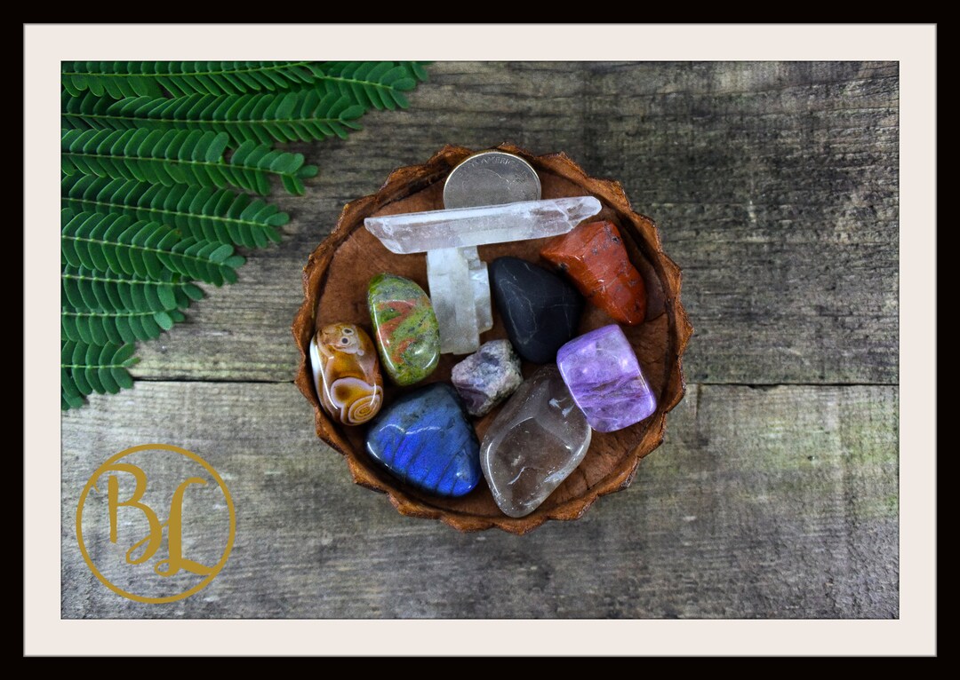 KIT DE PIEDRAS PRECIOSAS ESCORPIO 10 Zodiaco Escorpio Gemstones Set