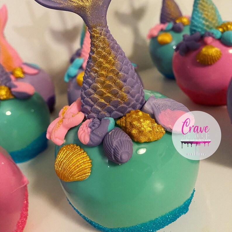 Mermaid Candy Apples Etsy Canada