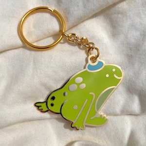 Froggy Butt Keychain