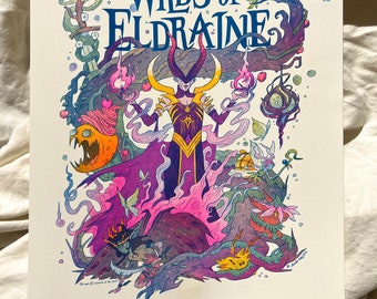 Wilds of Eldraine - Large Riso Print