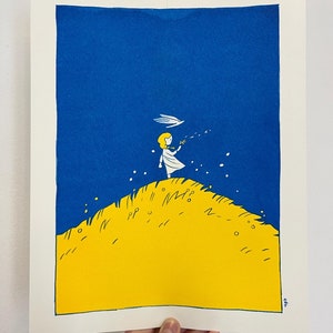 Ukraine Aid Risograph Print No.2