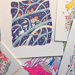 Mystery Risograph Print Package x 3