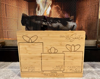 Modern Santa Cookie Board