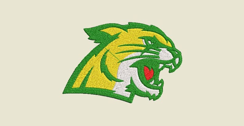 NMU Wildcats Mascot Embroidery File | Etsy