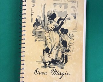 1946 VTG Linly Heflin Oven Magic Spiral Community Cookbook Birmingham Alabama