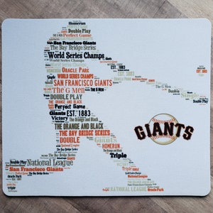 San Francisco Giants Mouse Pad - All MLB teams available