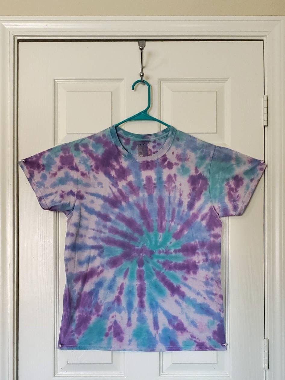 Swirl Tie-Dye T-Shirt Adult Medium | Etsy