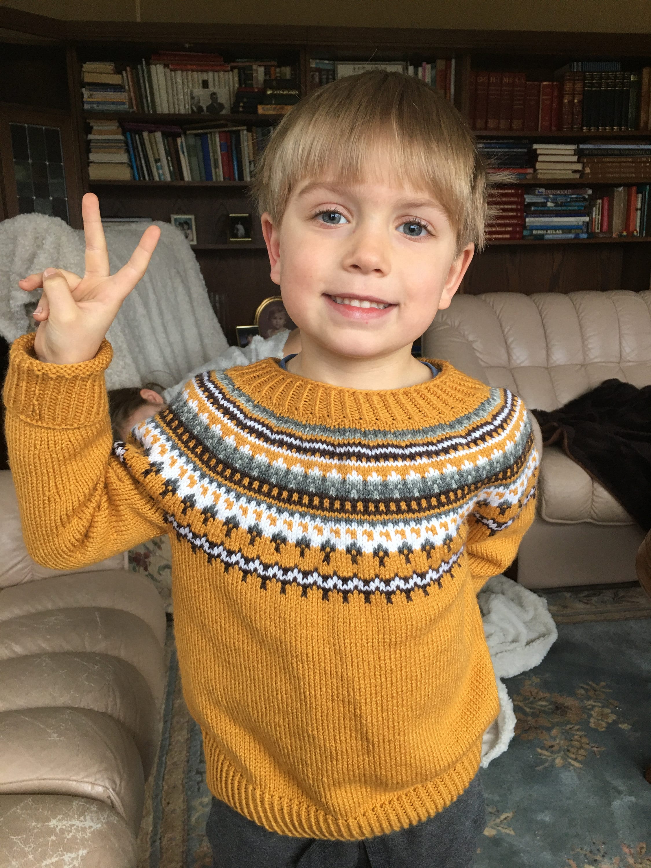 Dalvik Sweater. Handmade in 100% Merino 