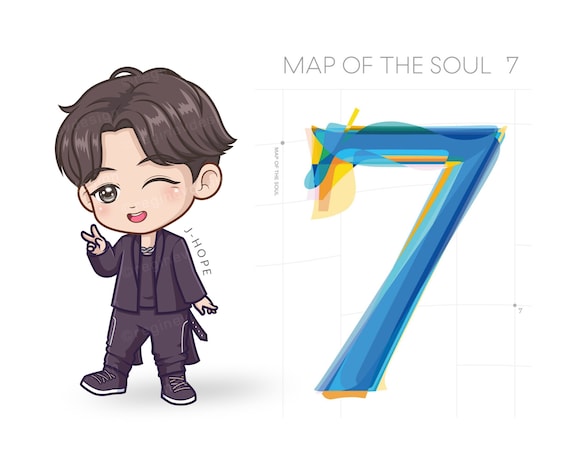 BTS J-hope Chibi Kawaii Dibujos animados Clipart K-pop - Etsy España BTS J-hope Chibi Kawaii Dibujos animados Clipart K-pop - Etsy España