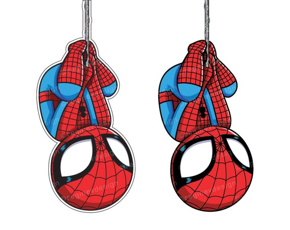 Spiderman Clipart Sticker Avengers Marvel Superhero - Etsy