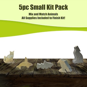 Soapstone Carving Kit - Small - 5pc Kit Pack - Adults and Kids Carving Kits - DIY Crafts