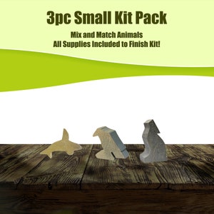 Soapstone Carving Kit - Small - 3pc Kit Pack - Adults and Kids Carving Kits - DIY Crafts