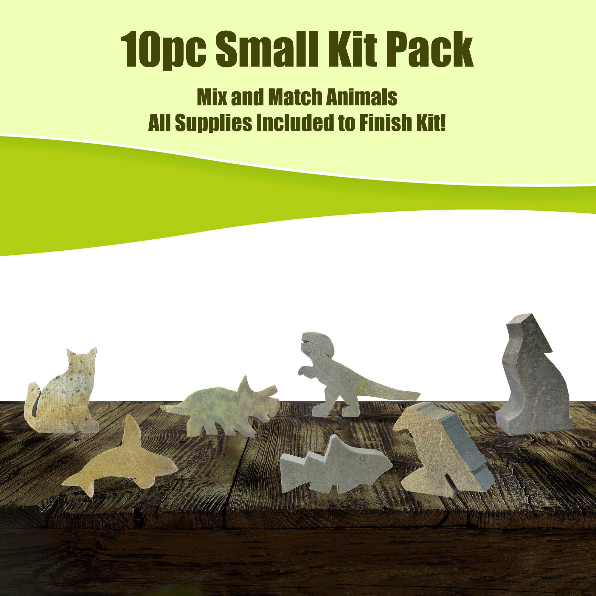 Small Fox Soapstone Carving Kit by Rubble Road - RAM Shop