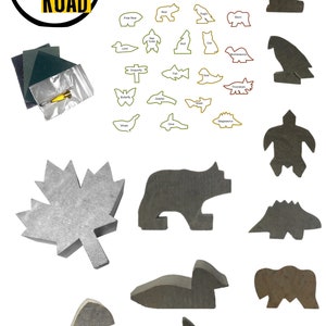 Soapstone Carving Kit - Small - 30pc School/Camp Kit Pack - Adults and Kids Carving Kits - DIY Crafts