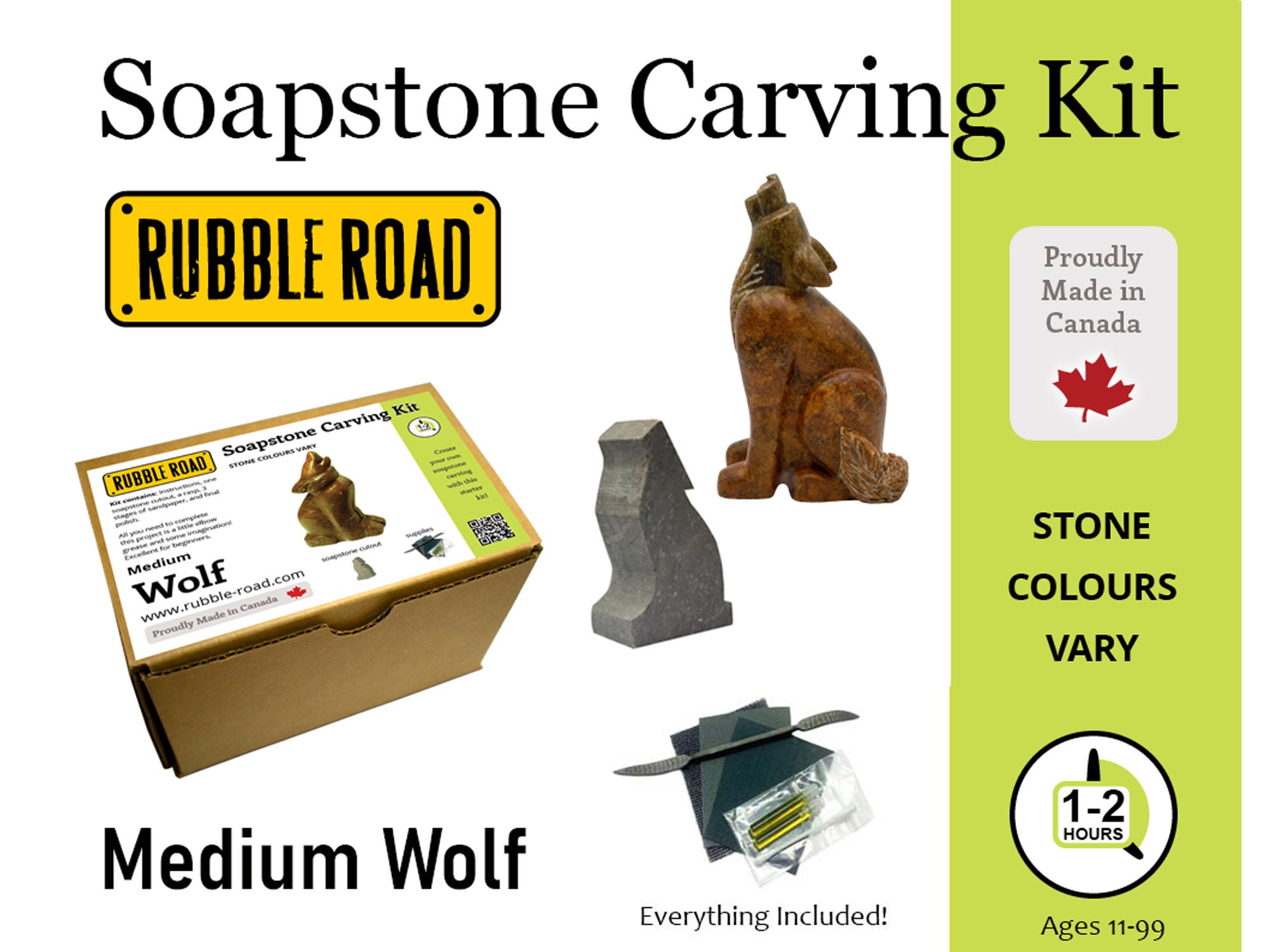 SOAPSTONE CARVING KIT - THE TOY STORE