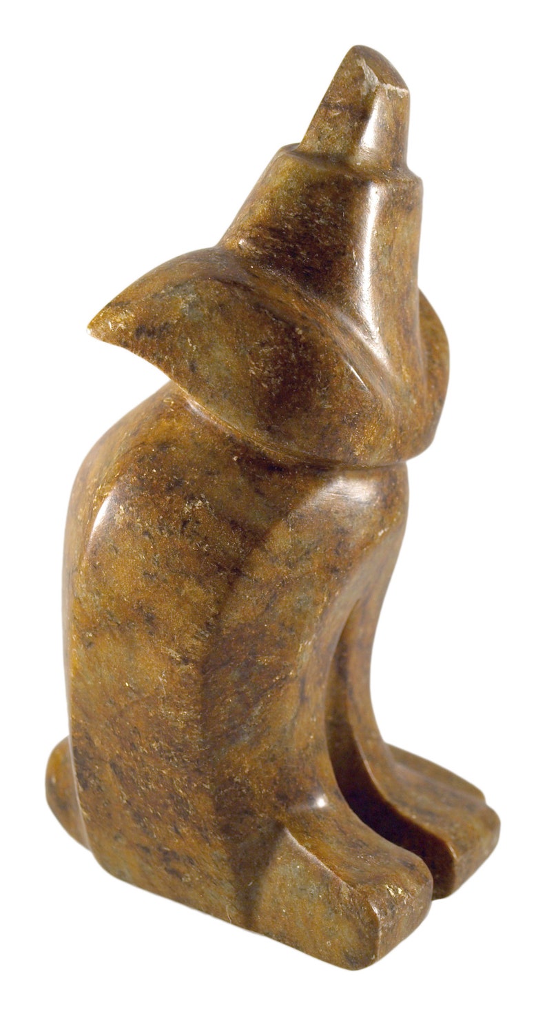 Wolf Soapstone Carving Kit Large Etsy