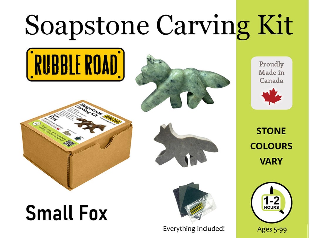 Cat Soapstone Carving Kit, Carve Your Own Sculpture For Girls, Kids, Boys  -fun Diy Arts And Crafts Activity - Sculpting Kits : Target