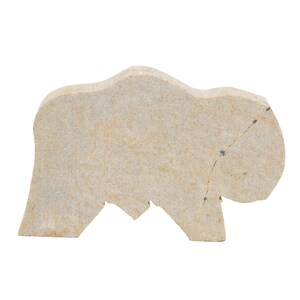 Bison Sculpture Soapstone Kit Small Kids and Adult Craft Kit Carving Activity Arts and Crafts DIY image 3