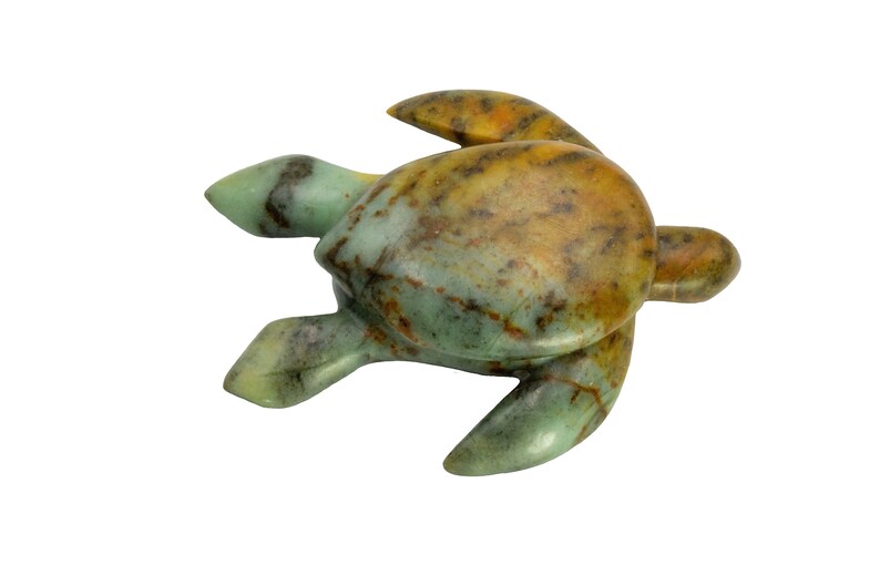 Sea Turtle Soapstone Carving Kit Medium Kids and Adult Craft Etsy Polska