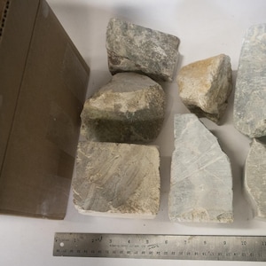 15lb Brazilian Soapstone Medium Carving Chunk Box