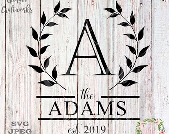 Download Last Name Svg Etsy