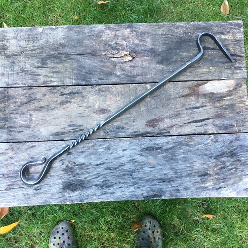 Wood Stove Fire Poker Etsy