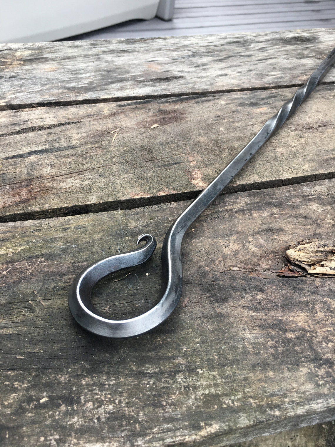 Fire Poker Hand by a Blacksmith Rustic Tool for Etsy