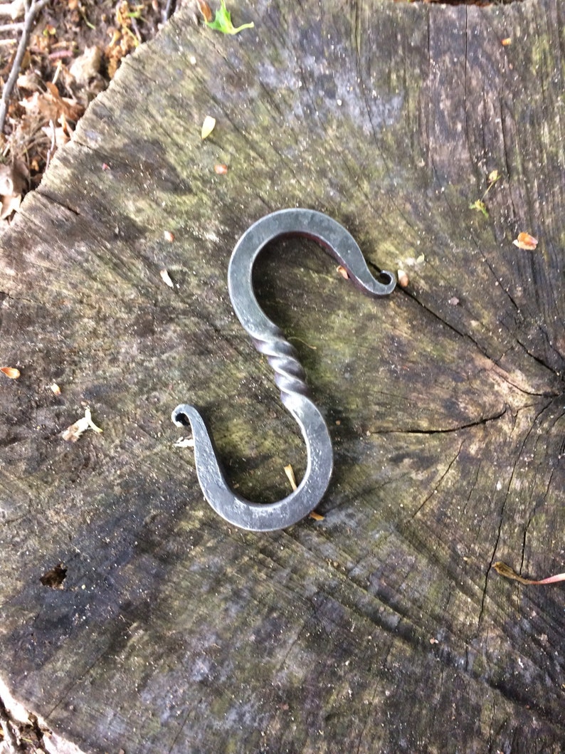Hand Twisted S Hook Etsy