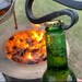 Fire Poker Bottle Opener | Hand Forged by a Blacksmith | Tool for Wood Stoves and Fireplaces | Anniversary Gift | Father's Day 