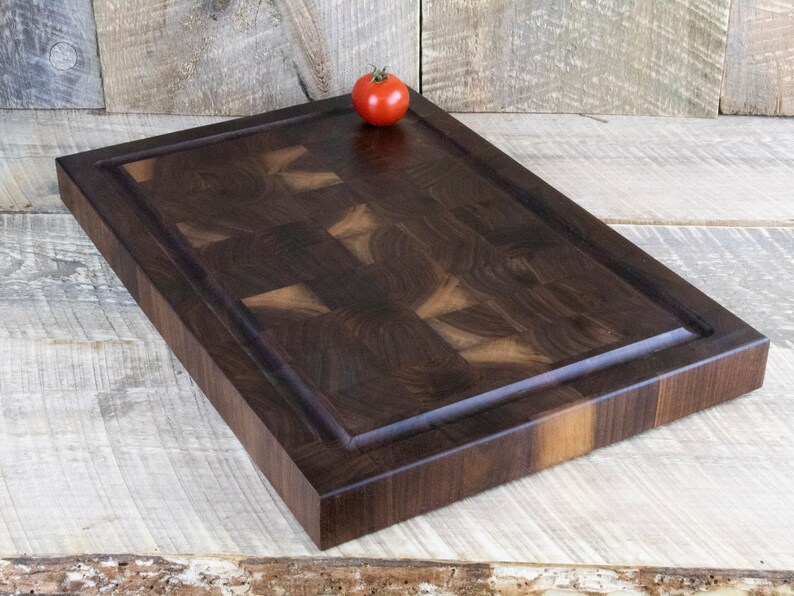 Walnut Cutting Board, End Grain, Butcher Block, Chopping Board Walnut Cutting Board, End Grain, Butcher Block, Chopping Board