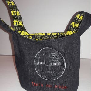 Death Star Reversible Knot Purse
