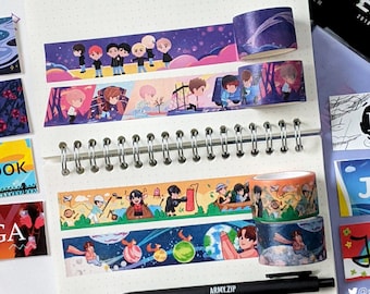 Bang tan Washi Tape Sample Pack