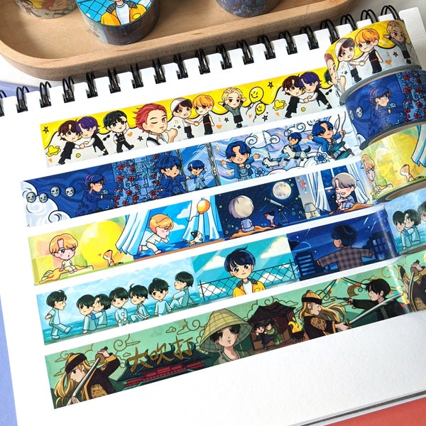 BTS Washi Tape Sample Pack #3