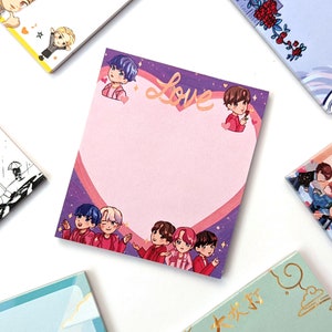 Boy with Luv memopad