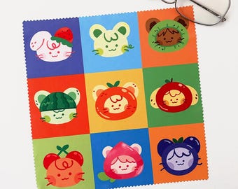 Fruit Bunny microfibre cloth