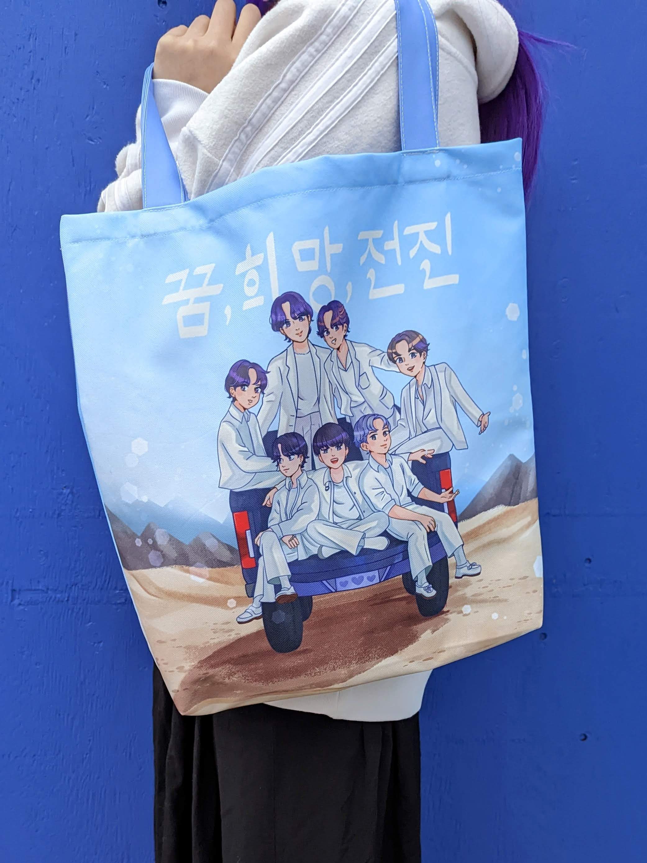 BTS Suga - Blood, Sweat and Tears Tote Bag for Sale by mishil