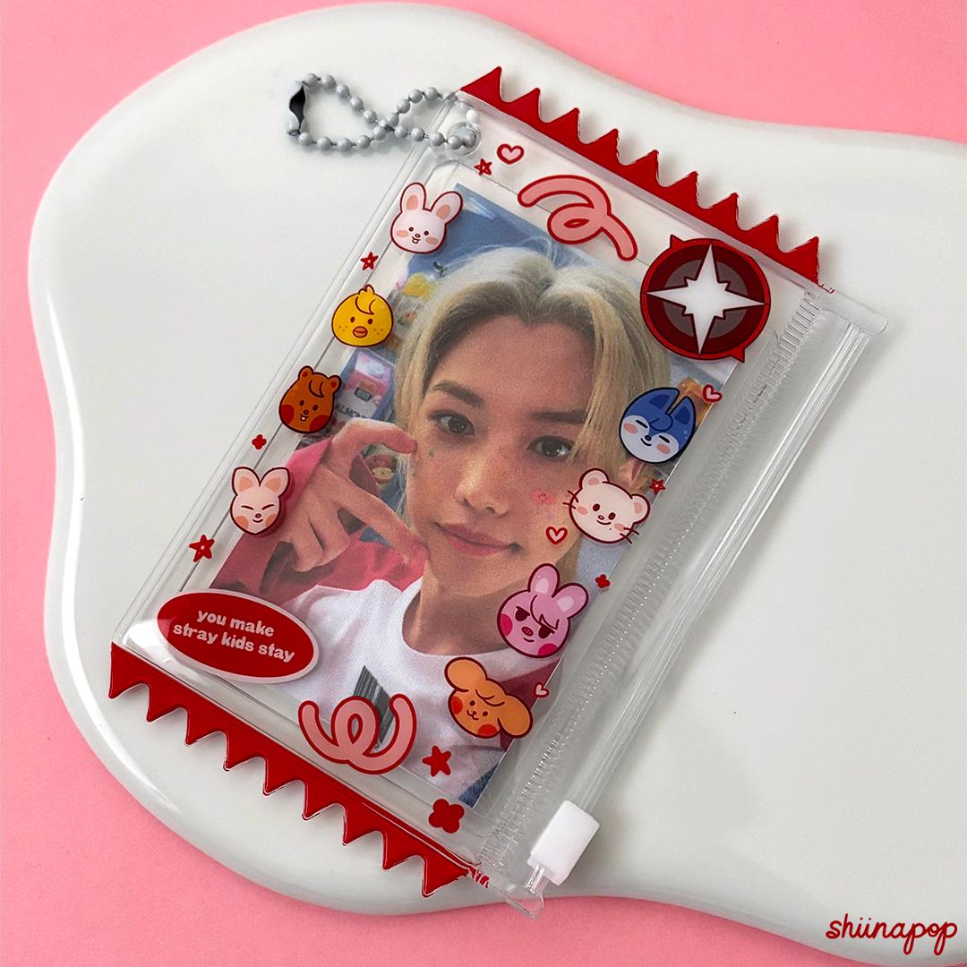 SKZ SKZOO Mini-pouch | Stray Kids Photocard Holder - Etsy