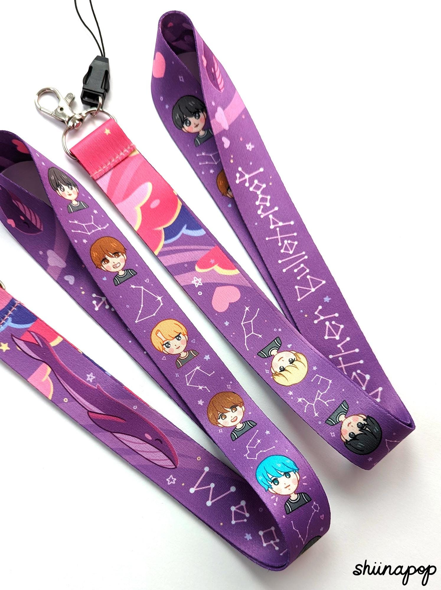 BTS Zero O'clock Card Holder | Set With Lanyard or Wrist