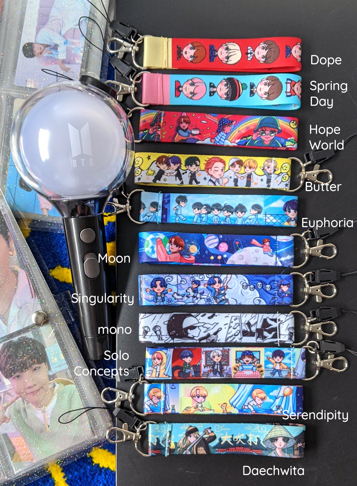 BTS Wrist Strap ARMY Bomb Strap Etsy