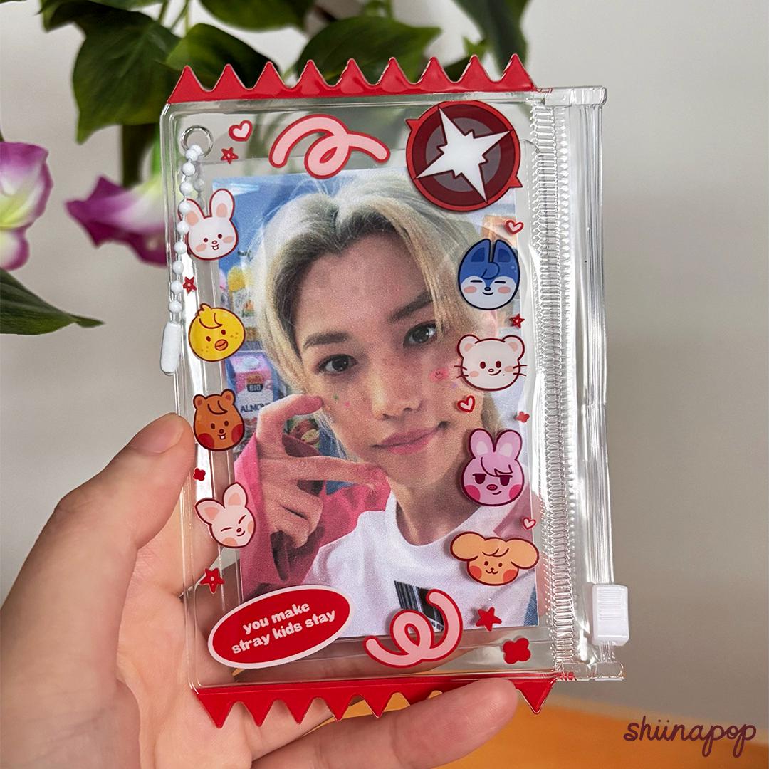 SKZ SKZOO Mini-pouch | Stray Kids Photocard Holder - Etsy